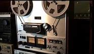 Pioneer RT-1011L Demonstration Video Reel to Reel Tape Deck.