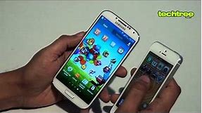 Samsung Galaxy S4 Vs Apple iPhone 5 - Comparison