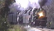 Norfolk Southern 25 Anniversary of Steam Day November 3 1991(THE TRIPLE HEADER)