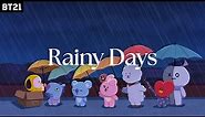 [Playlist] When it rains, I get a little feeling that I do have a friend ㅣ비오는 날에도 함께인 우리