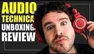 Audio Technica ATH M50x Limited Edition Iron Man Headphones | Unboxing Review
