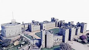 Windsor Castle,scan,map,fortress - 3D model by SENSIET (@asensio)