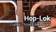 Hop-Lok Spring-Loaded Gate Latches | Push to Close Gate Latches