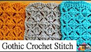 Learn How To Do The Gothic Crochet Stitch Like A Pro With This Easy Right-handed Tutorial!