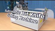 Automatic Hot Knife Ribbon Webbing Cutter