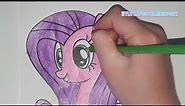 my little pony g4 into g5 ponies coloring book MLP coloring pages for kids