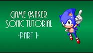 Game Maker Sonic Tutorial [Part 1 - Basics]