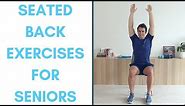 Seated Lower Back Exercises For Seniors | More Life Health