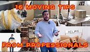 TOP 16 MOVING TIPS FROM PROFESSIONAL MOVER - MOVING TIPS 2022