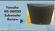 Yamaha NS SW050 8" 100W Subwoofer Review SD 480p