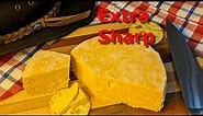 Extra Sharp Homemade Cheddar Cheese Aged 4 Years