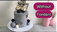 AMAZING Birthday Cake ideas for MEN | Cake for men Try it at home | Father's day cake