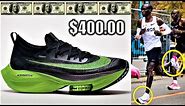 Eliud Kipchoge's 1:59 Marathon NIKE Shoes BREAK THE INTERNET || The Nike Air Zoom Alphafly NEXT%