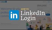 How do I Log into My LinkedIn Account 2021?