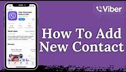 How to Add new Contact on Viber