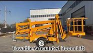 Towable Articulated Boom Lift