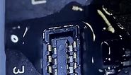 Smartphone motherboard Battery Connector replacement #onfixer #smartphone #repring #youtubeshorts