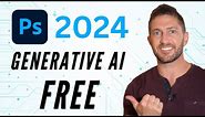 FREE Download of Photoshop 2024 (Use AI Generative Fill!)