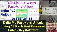 Delta Plc Password Unlock, Using All Plc & Hmi Password Unlock Key Software
