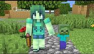 ZOMBIE AND INVISIBILITY POTION - MONSTER SCHOOL MINECRAFT ANIMATION