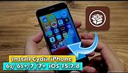 How To Install Cydia iPhone 6s/ 6s+/7 /7+ iOS 15.7.8