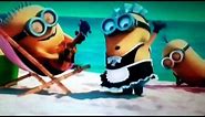 Despicable me2 minions party at the beach