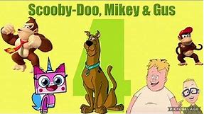 A teaser poster of Scooby-Doo, Mikey & Gus 4