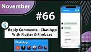 Flutter Tutorial - Swipe To Reply - Chat App With Flutter & Firebase