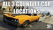 GTA V - All 3 Gauntlet Car Locations - Grand Theft Auto 5 Muscle Car Guide