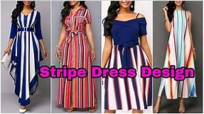 Stripe dress | Striped dress | Black and white striped dress | Striped shirt dress | Winter Dresses