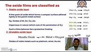 Mechanism of Dry Corrosion due to Oxygen | Atmospheric corrosion