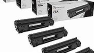 LD Products Compatible HP 78A CE278A Toner Cartridge Replacement for LaserJet Pro: M1536dnf, M1537dnf, M1538dnf, M1539dnf, P1566, P1606dn (Black, 4-Pack)