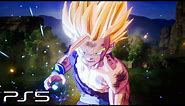Dragon Ball Z: Kakarot PS5 - Super Saiyan 2 Gohan vs Perfect Cell Boss Fight (4K 60FPS)