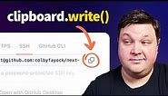 Easiest way to Copy to Clipboard in React