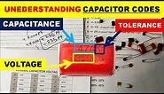{618} How To Read pf Ceramic Capacitor Value From Code, Voltage, Capacitance, Tolerance