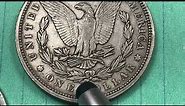 US 1878 $100K Morgan Dollar Coins - United States Liberty Head Dollars