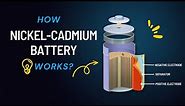 Nickel Cadmium Battery Working | NiCad Battery