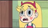 Pony head and star butterfly crying