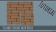 [Tutorial] How to make a tileable texture in Krita