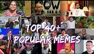 Top 40+ Memes | Popular Meme Clips for Video Editing | Indian Memes | Meme Templates | No Copyright