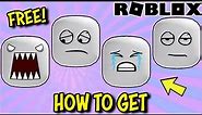 *FREE FACES* How To Get SCARY MONSTER, CRYING, DISAPPOINTED & SAD FACE on Roblox