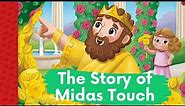 Story of “ Midas Touch”/ Greek King Midas/ Greek Folk tales/ The Golden Touch