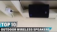 Best Outdoor Wireless Bluetooth Speaker In 2023 - Top 10 Outdoor Wireless Bluetooth Speakers Review