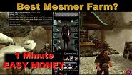 Guild Wars BEST Mesmer 1 Minute Farm