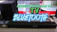 How to Connect Hisense Soundbar To TV| Bluetooth !!