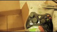 Black Xbox 360 Controller Unboxing