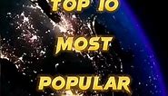 top 10 most popular names in the world !