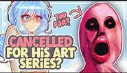 The Most CONTROVERSIAL Artist in Analog Horror (UrbanSPOOK + The Painter) || SPEEDPAINT + COMMENTARY
