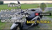 How To Drive An Automatic Motorcycle | Tutorial For Beginners | How To Drive Honda Click 150i 2020