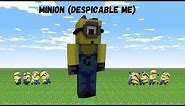 Minecraft Tutorial: How To Build A Minion Statue